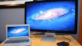 Apple Thunderbolt Display Unboxing amp Review [upl. by Tiernan]