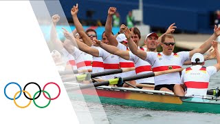 Germany Win Mens Eight Rowing Gold  London 2012 Olympics [upl. by Lurlene]