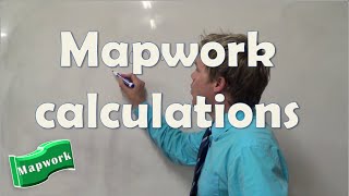 Mapping calculating distance [upl. by Winchell]