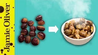 How to Roast Chestnuts in an Oven  1 Minute Tips [upl. by Esya]