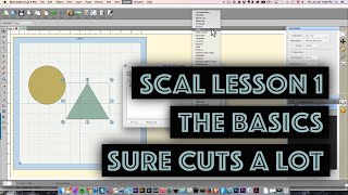 SCAL lesson 1  the basics Sure Cuts a Lot [upl. by Nuawed]