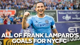 All of Frank Lampards Goals for NYCFC [upl. by Yelroc242]