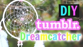 DIY Tumblr Dreamcatcher Tutorial How To Make A Dreamcatcher [upl. by Ijan812]