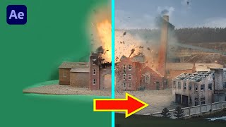 Factory EXPLOSION miniature scale model and VFX  full walkthrough [upl. by Max]