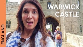 Warwick Castle  UK travel  We slept on the castle grounds [upl. by Sema]