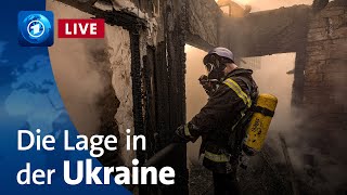 Krieg in der Ukraine Aktuelle Entwicklungen  tagesschau24 EXTRA [upl. by Dnomde]