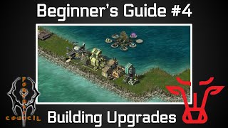 Battle Pirates Beginners Guide 4 Upgrading Buildings and Earning Base Parts Titanium and Uranium [upl. by Rees494]