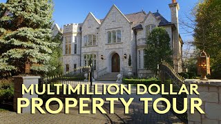 Prestigious Illinois Mansion Property Tour  4 Million Dollars [upl. by Ateloj]