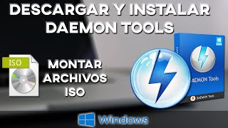 Como Utilizar Daemon Tools para Juegos Tutorial PC [upl. by Anaiviv]