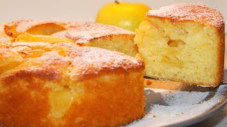 Delicious amp Quick Fluffy Apple Cake  Easy Recipe [upl. by Ibbetson666]