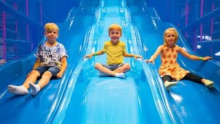 Fun for Kids and Family at Stellas Lekland Indoor Play Area indoor playground [upl. by Alel]