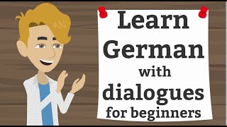 Online Deutsch lernen  Einfache Dialoge üben  Grammatik und Wortschatz [upl. by Ailimaj]