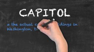 Capital vs Capitol  Ask Linda  English Grammar [upl. by Burkhard]