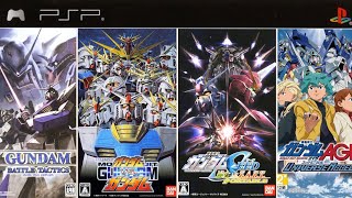 Gundam Games for PSP [upl. by Hoem]