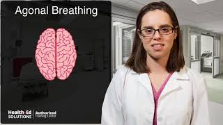 Agonal Breathing Explained  CPR Certification Institute [upl. by Iaj]