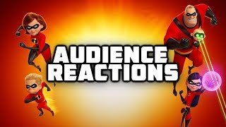 Incredibles 2 SPOILERS Audience Reactions  ‎June ‎15 ‎2018 [upl. by Yelime]