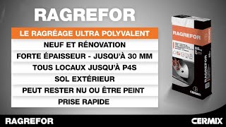 Ragrefor  Comment rattraper et égaliser un sol   Cermix [upl. by Seigel600]