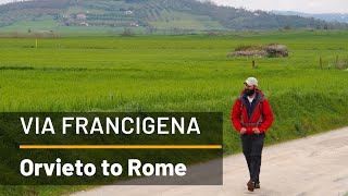 Walking Orvieto to Rome  Italys Via Francigena  UTracks [upl. by Bram]