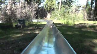 Toboggan Run Alpine Slide POV Magic Mountain Merimbula Australia Wiegand [upl. by Nilkcaj449]