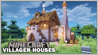 Minecraft Villager Houses  THE TOOLSMITH  Minecraft Tutorial WORLD DOWNLOAD [upl. by Nosremaj]