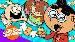 Loud House amp Casagrandes DELICIOUS Food Marathon 😋  Nicktoons [upl. by Dnalyag]