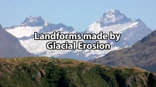 Glacial Processes and Landforms [upl. by Pirozzo]