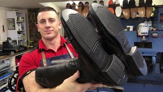 Refurbishing Horse Riding Boots  Treadstep Donatello  Vibram Soles [upl. by Hey992]