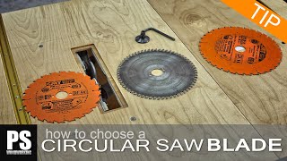 How to choose a Circular Saw Blade [upl. by Kennet]