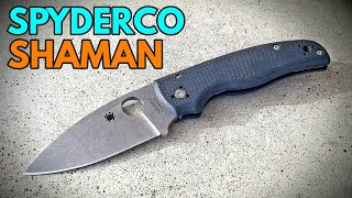 Spyderco Shaman  Overview [upl. by Beatty]