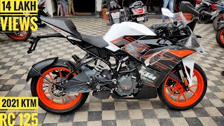 2021 KTM RC 125 bs6 detailed review and walkaround price  mileage indorimotoroids [upl. by Fatima]