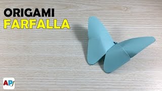 Tutorial Origami Farfalla [upl. by Nashbar]