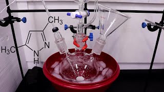 Synthesis of 35Dimethylpyrazole [upl. by Dnalyar692]