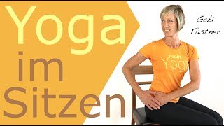 🉑18 min Yoga im Sitzen ohne Geräte [upl. by Tatman672]