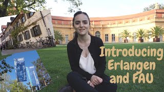 meineFAU  The uni vlog Introducing Erlangen FAU Vlog [upl. by Atiuqal780]