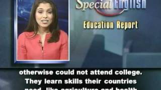 VOA Learning English  Education Report  393 [upl. by Anide]