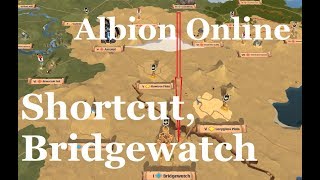 Albion Online  Caerleon to Bridgewatch fast almost safely [upl. by Harvard]