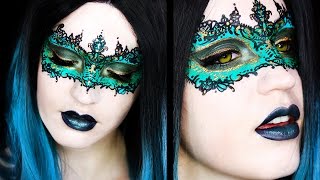 Masquerade Mask  Makeup Tutorial [upl. by Ulrich]