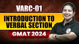 Introduction to Verbal Section 01  GMAT VARC Foundation [upl. by Nel]