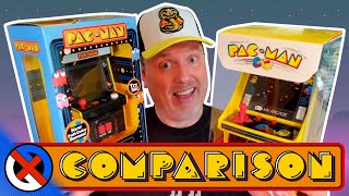 PacMan Arcade Classics 14 vs My Arcade  PacMan Mini Arcade Showdown [upl. by Wicks969]