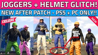 How to Get PinkOrangeWhitePurpleGreenBlue Joggers Helmet amp Joggers Glitch Job in GTA 5 Online [upl. by Mandy]