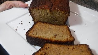 BUDIN DE BANANAS CON HARINA DE COCO Apto Celiacos [upl. by Eralcyram]