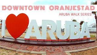 Aruba  Walking downtown Oranjestad [upl. by Noscire]