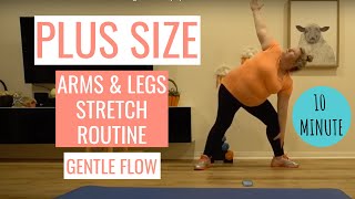 PLUS SIZE Stretches  Workout for Morbidly Obese  Arms amp Legs  No Equipment [upl. by Franni]