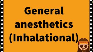 Pharmacology General Anesthetics Anesthesia CNS MADE EASY [upl. by Lliw]