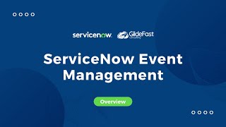 ServiceNow Event Management  Share the Wealth [upl. by Ahsienad]