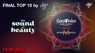 Eurovision 2022  Final TOP 10 [upl. by Ferro183]