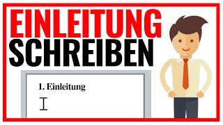 Einleitung schreiben für deine HausarbeitBachelorarbeit [upl. by Irollam]