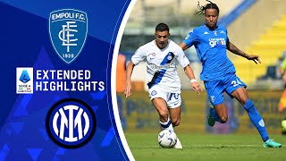 Empoli vs Inter  Extended Highlights  Serie A  CBS Sports Golazo [upl. by Staffard]