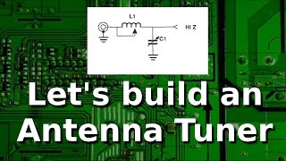 Ham Radio  Build your own L network antenna tuner [upl. by Ansley367]