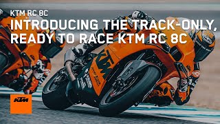 Introducing the trackonly READY TO RACE KTM RC 8C  KTM [upl. by Pandich29]